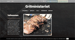 Desktop Screenshot of grillministeriet.dk