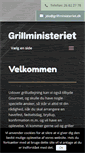 Mobile Screenshot of grillministeriet.dk